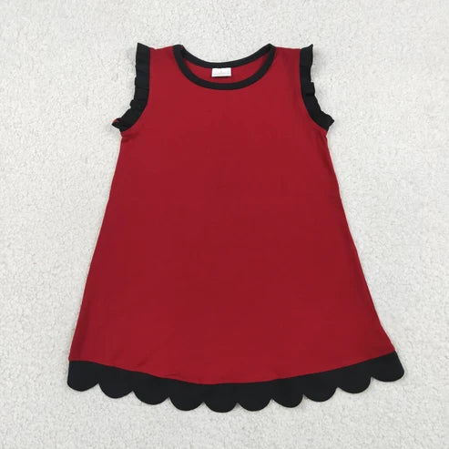 Maroon/Black Spirit Dress