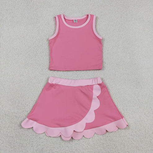 Factory Preorder: Scallop Athletic Skort Sets (10 Styles)