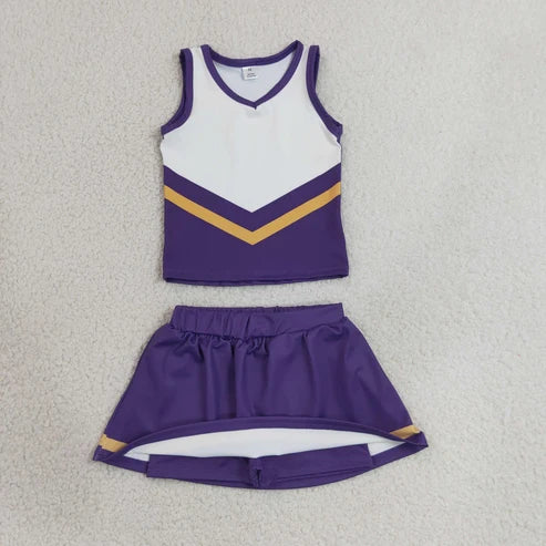 Purple/Gold Cheer Set
