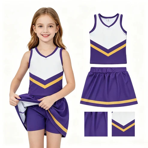 Purple/Gold Cheer Set