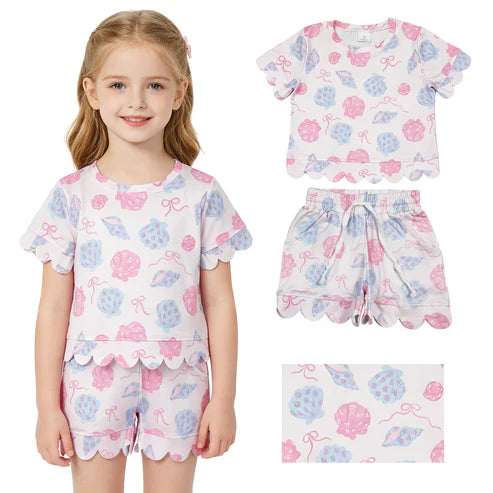 June PREORDER: MIlk Silk Print Scallop Sets (13 Styles)