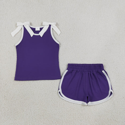 PREORDER - Purple/White Check Track Suit (closes 9/27/26)