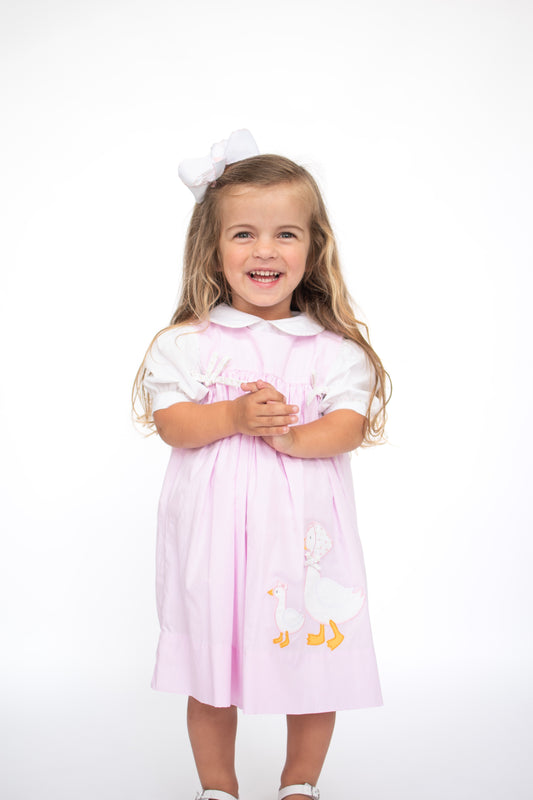 Goose Applique Dress