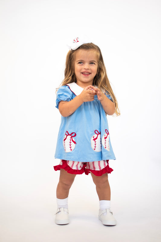 Home Run Cutie Short Set