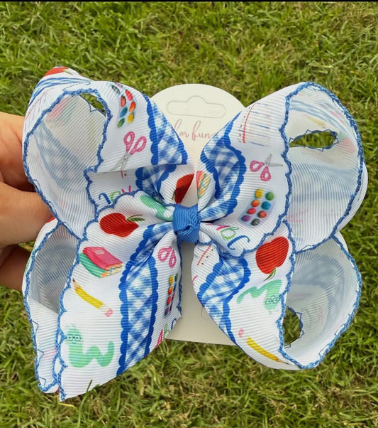 Back to School Bow
