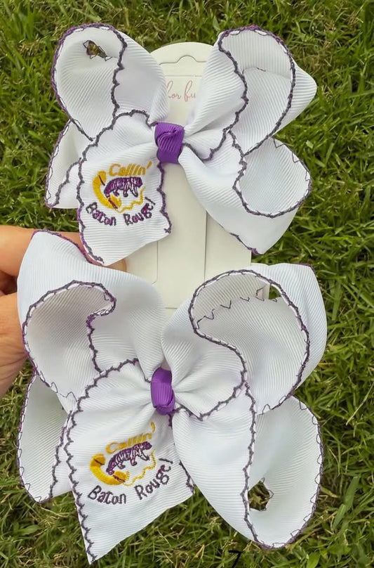 Calling Baton Rouge Hair Bow