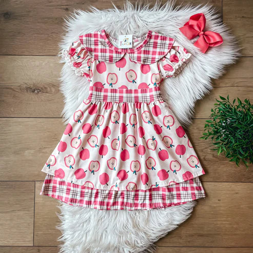Back to School Apple Dress