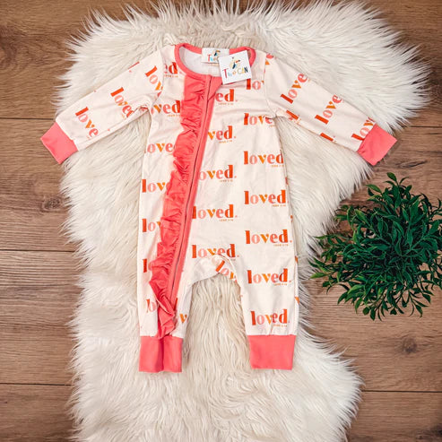 Loved Girls Infant Romper by Two Can