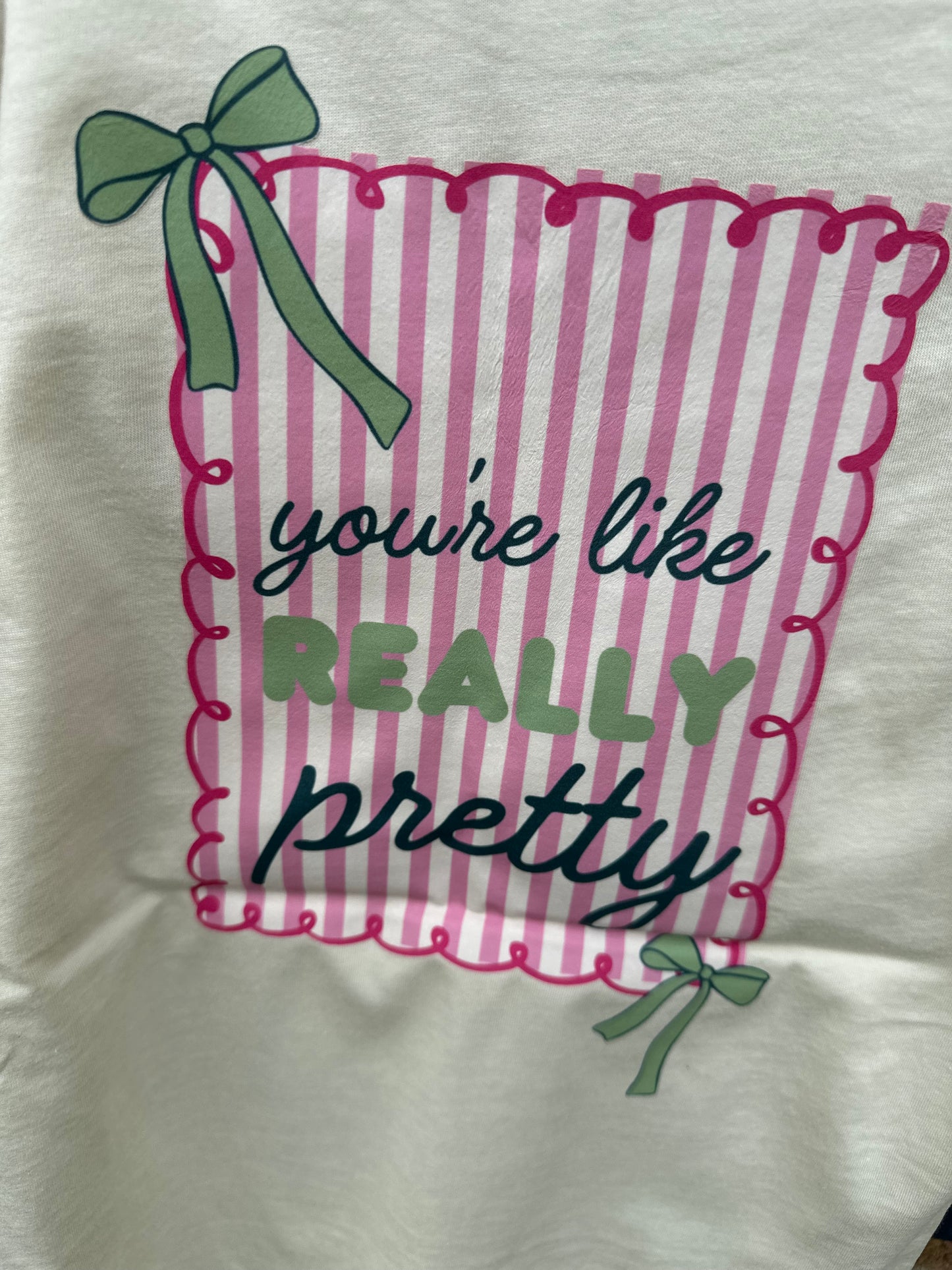 Really Preety Tee - front & Back
