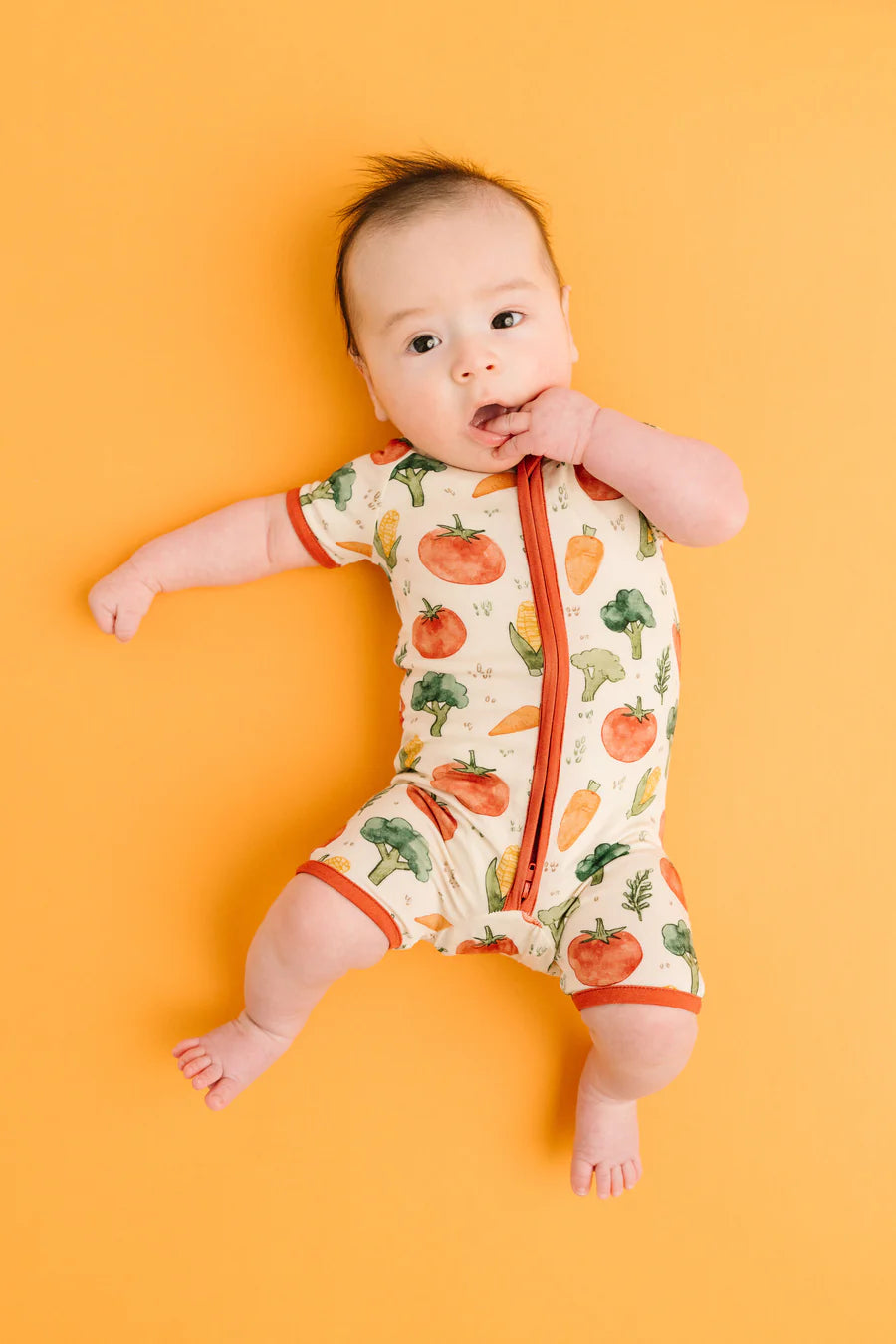 Farm Fresh Bamboo Short Romper