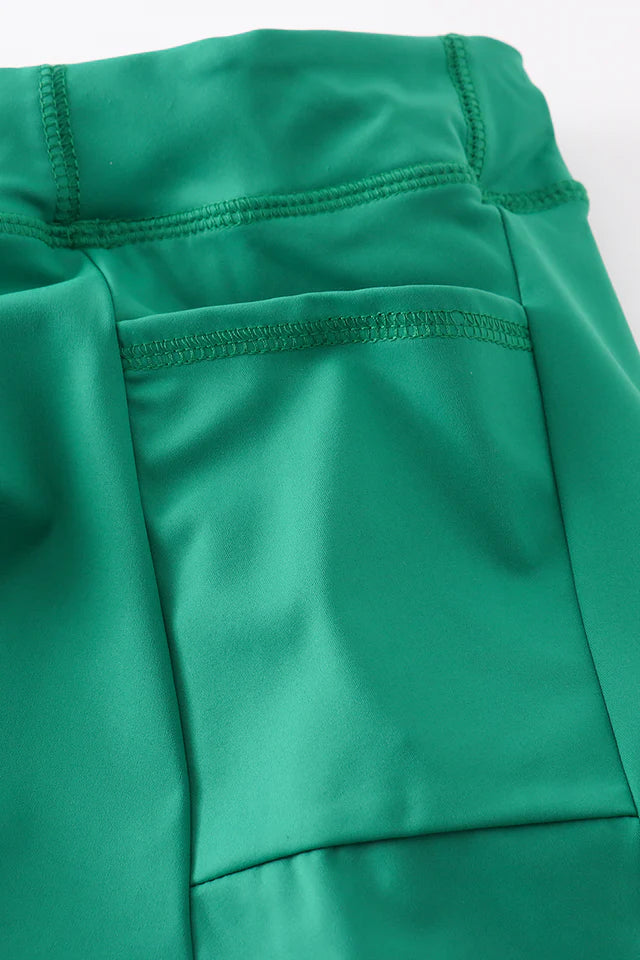 Green Sporty Active Skirt