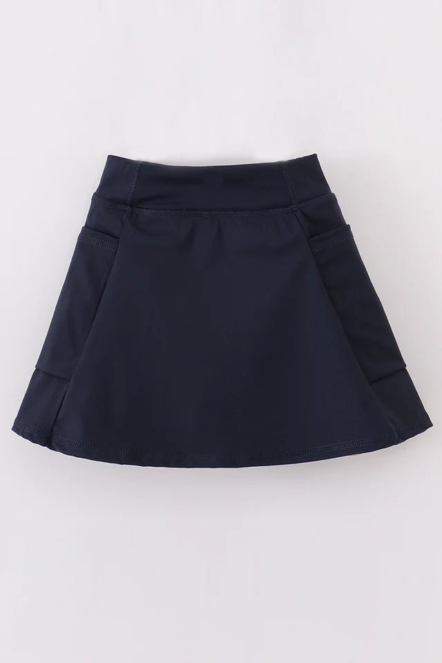 Navy Sporty Active Skirt