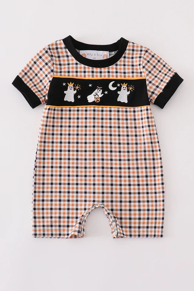 Midnight Boo Bash Boy Romper