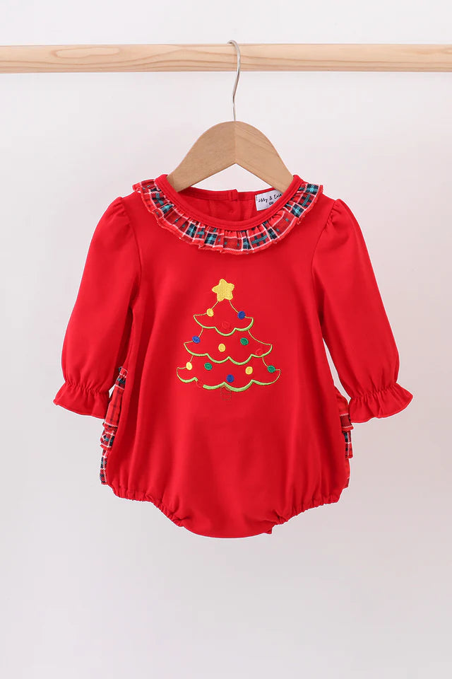 Good Tidings Tree Ruffle Bubble