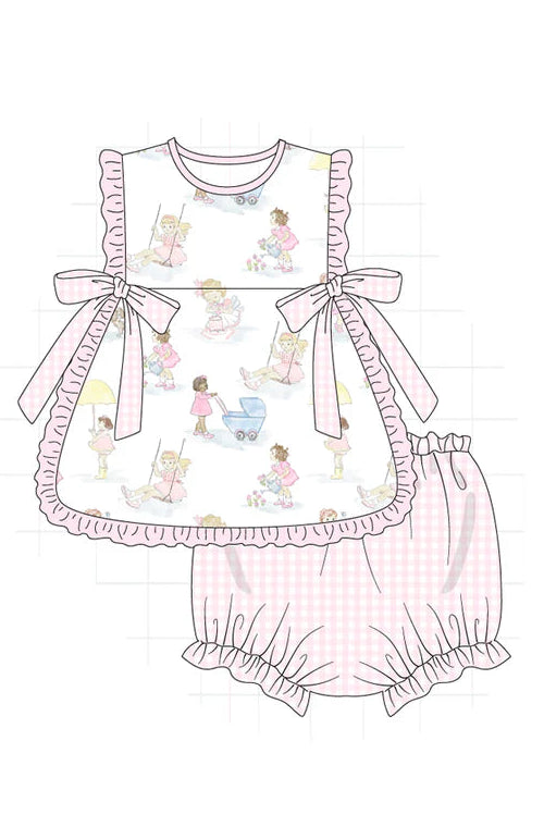 Adventure Ruffle Bloomer Set