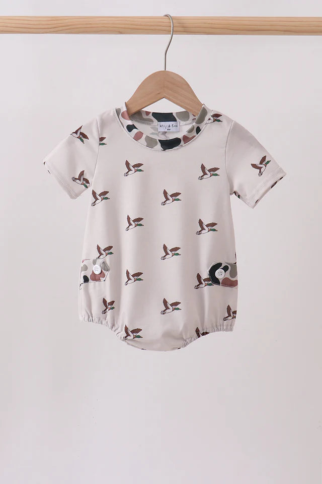 Camo Duck Boy Bubble