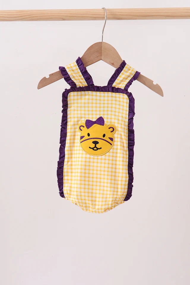 Tiger Girl Ruffle Bubble