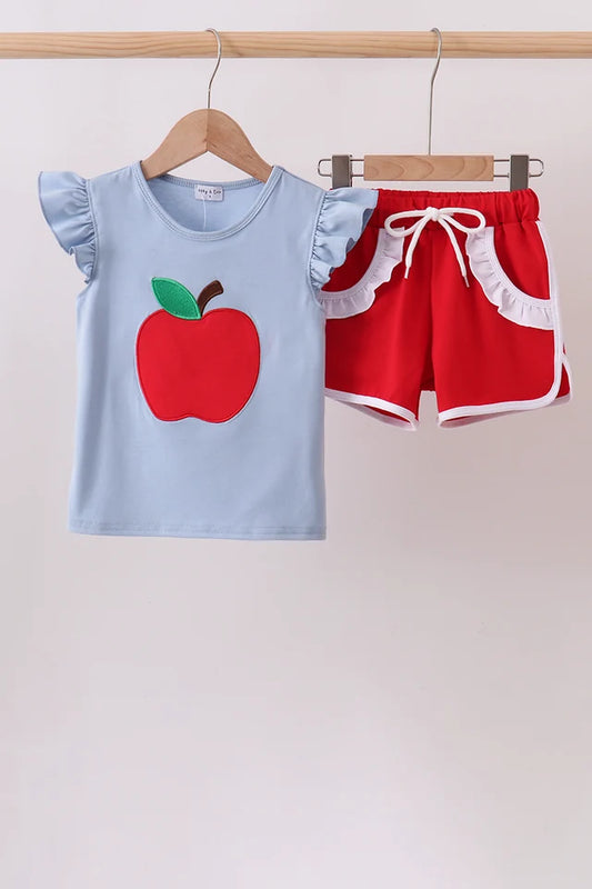 PRESALE - Blue Apple Appliqué Set - ETA 8/20/26