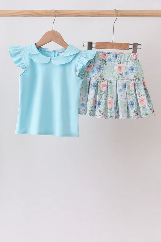 Harlowe Floral Skort Set