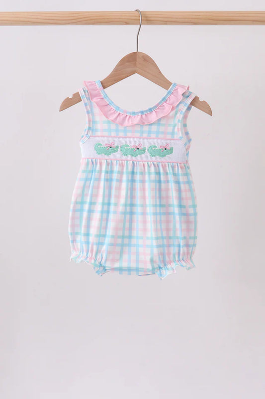 Snappy Pink Gingham Bubble