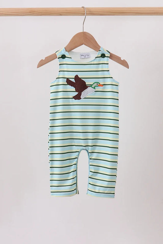 Stripe Mallard Applique Jon Jon (ETA: 9/4/26)