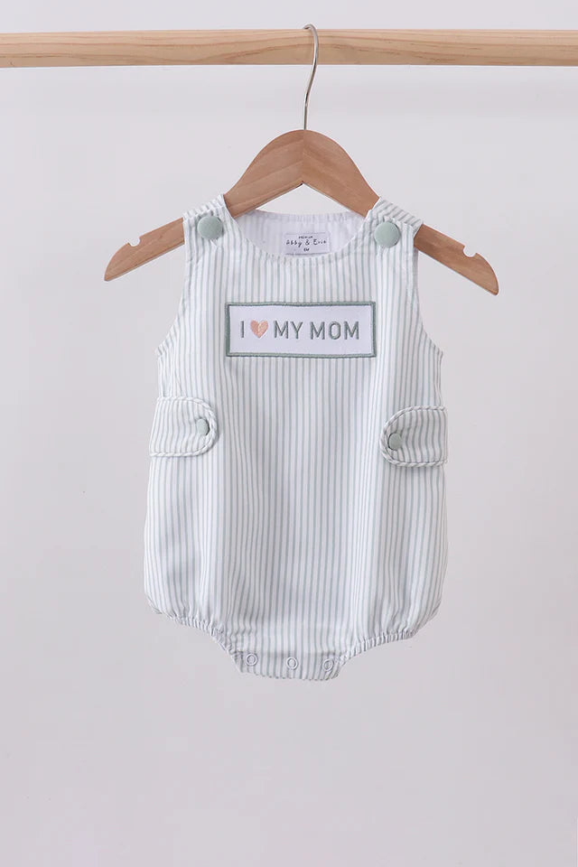 I love My Mom Boy Bubble