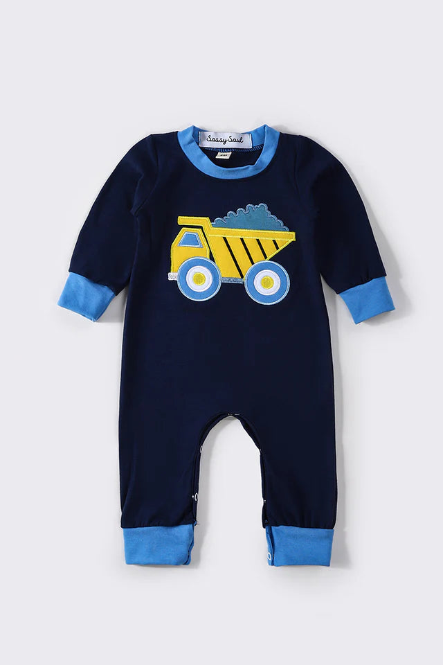 Haulin' a Load Applique Romper