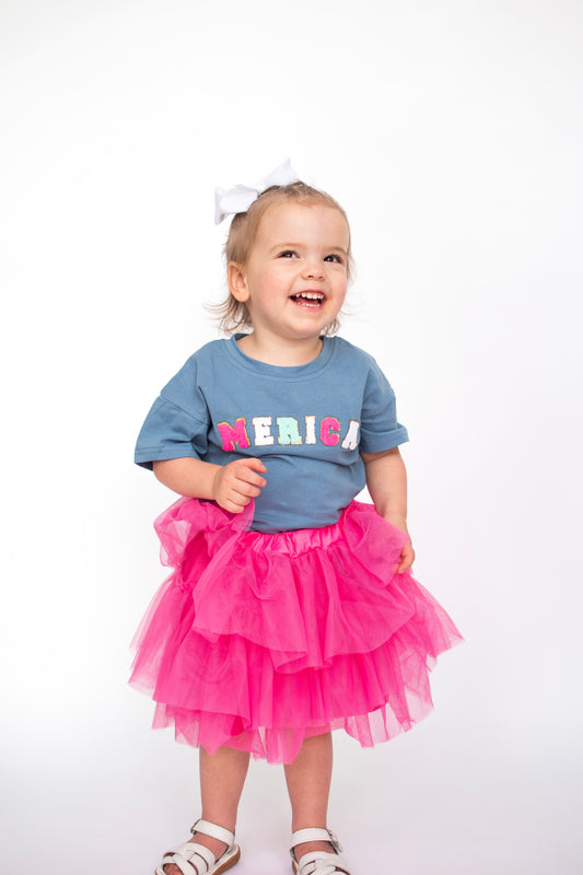 “Merica” Girls Tutu Set