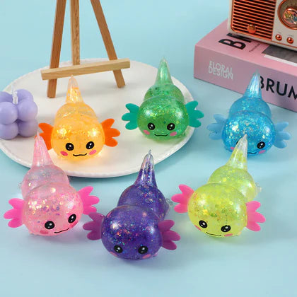 3.5" Axolotyl Squishy Toy