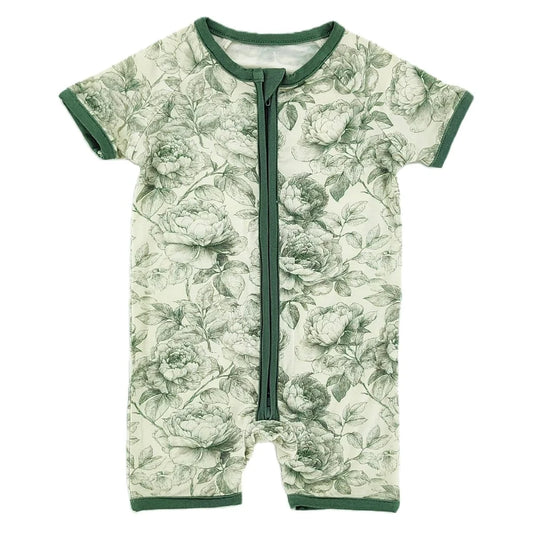 Greenhouse Garden Short Bamboo Romper