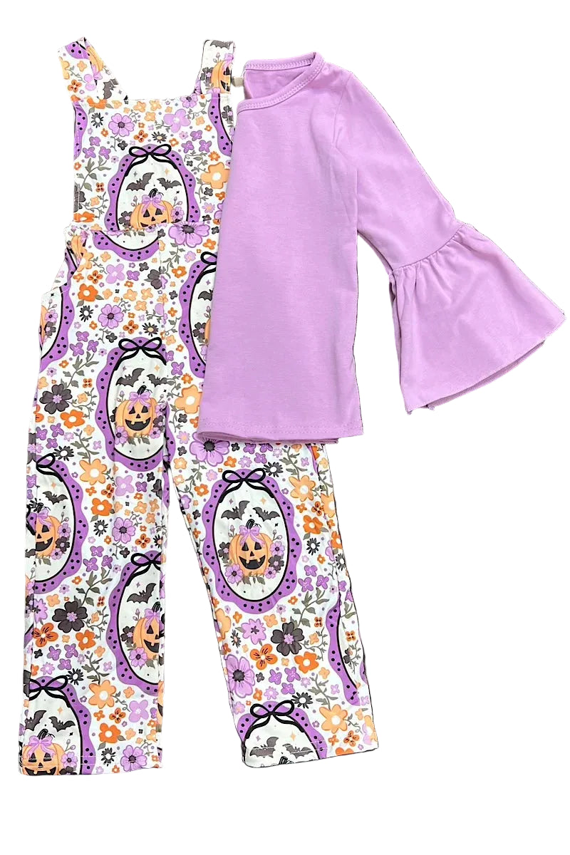Boo & Blooms Jumpsuit Set