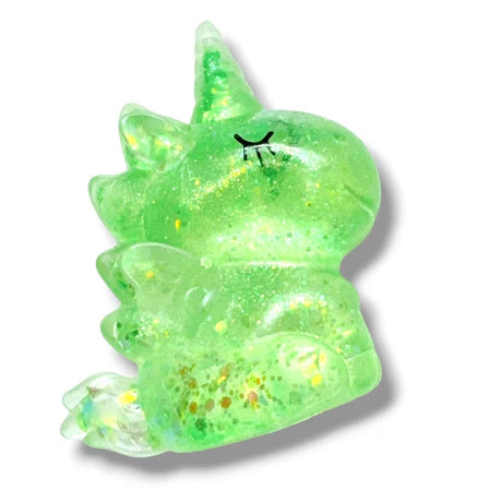 4" Glitter squishy stress toy-Unicorn