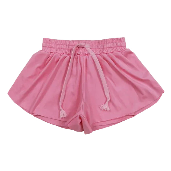 Pink Butterfly Athletic Shorts