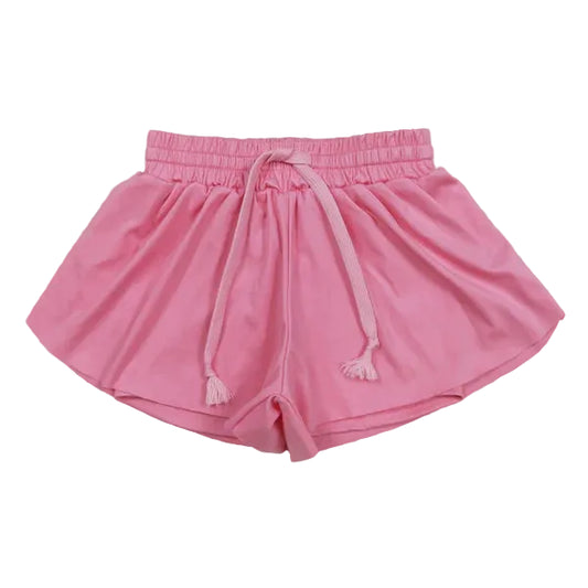 Pink Butterfly Athletic Shorts