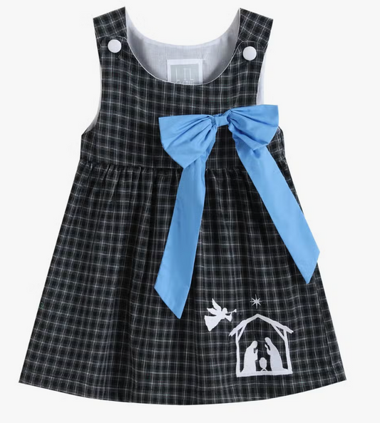 Nativity Baby A-Line Dress by Lil Cactus