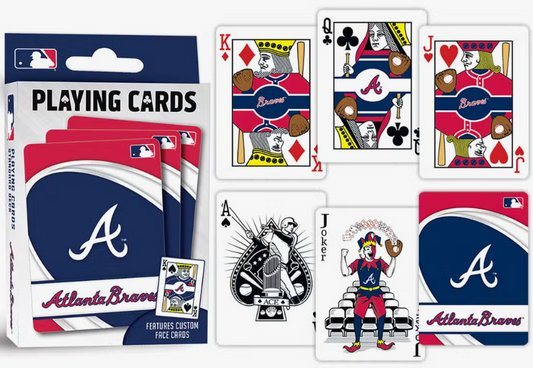 (BC) Atlanta Braves MLB Playing Cards