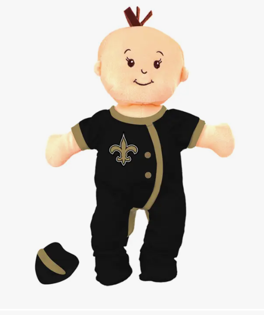 New Orleans Saints Nfl Wee Baby Fan Doll
