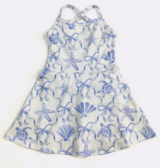 Seaside Coquette Athletic Dress