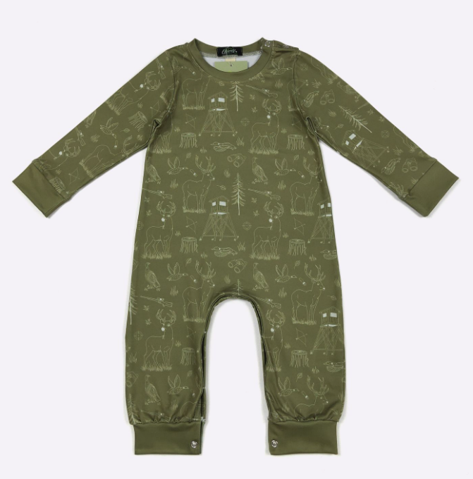 Moss Forest Romper