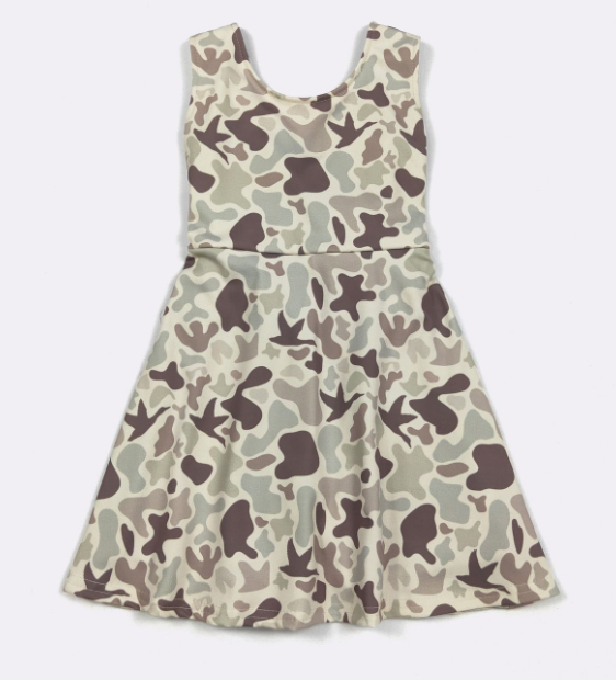 Muted Mallard Camo Dress