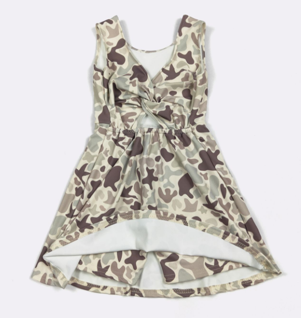 Muted Mallard Camo Dress