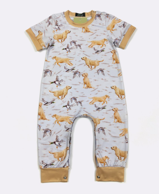 Retriever Boy Romper