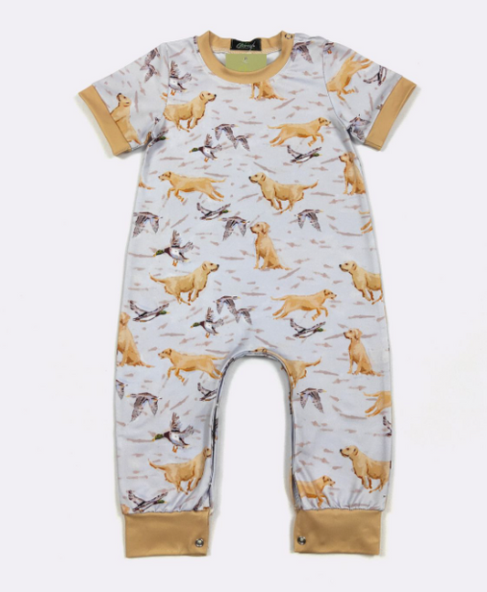 Retriever Boy Romper