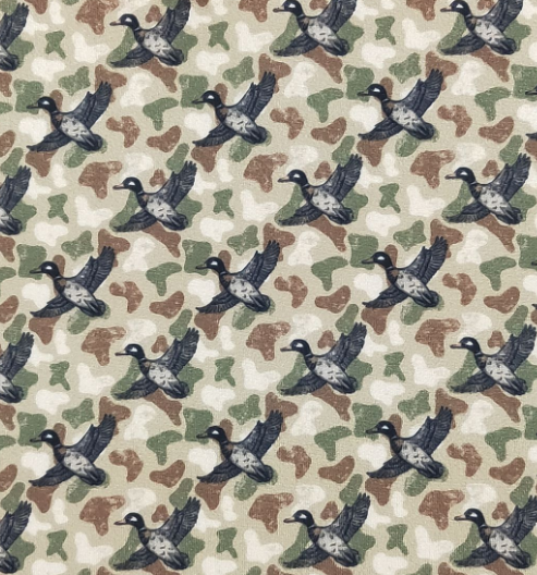Camo Duck Boy Collar Shirt