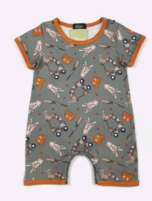 Lil Hunting Buddy Boy Romper
