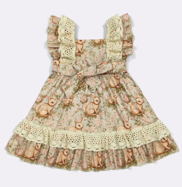 Antique Easter Girls Dress