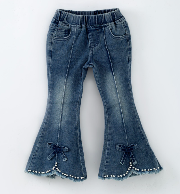 Pearl Denim Flare Jeans