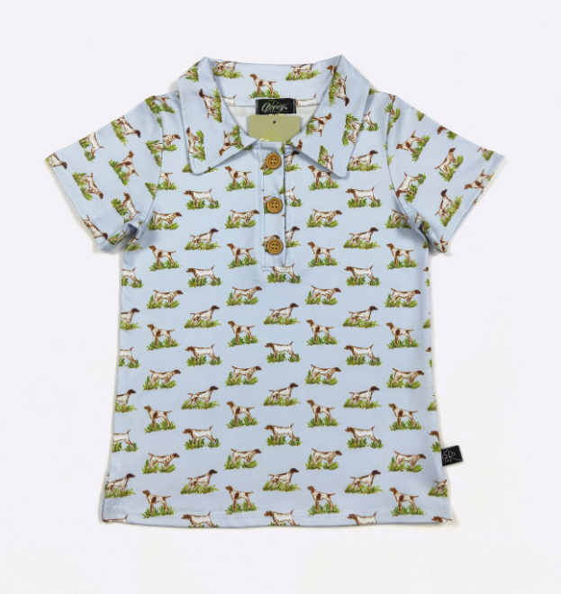 Pointer Hunt Boy Collar Shirt