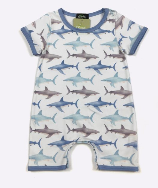Shark Boy Romper