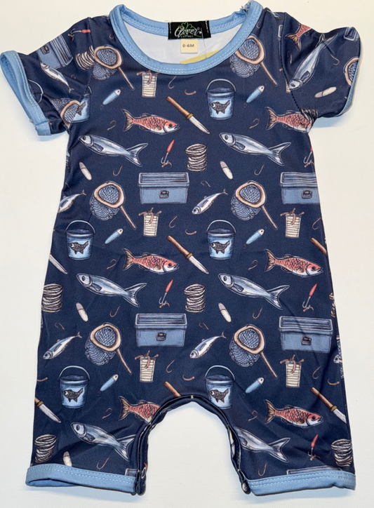 Baits & Buckets Boy Romper